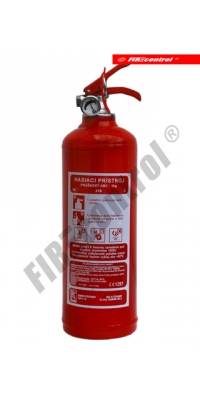 Hasiace prístroje - Práškový hasiaci prístroj 1kg (kód 001) 8v