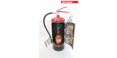 Prezenty - Hasiaci prístroj na alkohol - uhasí smäd Hasí smäd - hasiaci prístroj ako bar (bez fľaše)