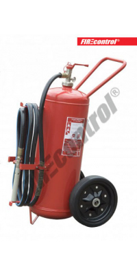 Pojazdné hasiace prístroje - Hasiaci prístroj pojazdný VP50L - penový trieda A, B (kód 018) Hasiaci prístroj pojazdný VP50L - penový trieda A, B